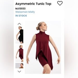 Weissman Mixify Contemporary Costume - Burgundy